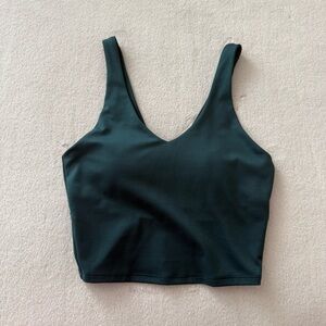 All In Motion Light Support V-neck Cropped Sports Bra